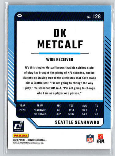 2024 Donruss #128 DK Metcalf Press Proof Red P02