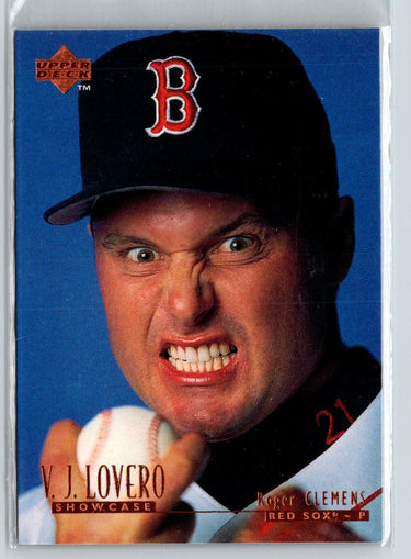 1996 Upper Deck #VJ13 Roger Clemens V.J. Lovero Collection P03