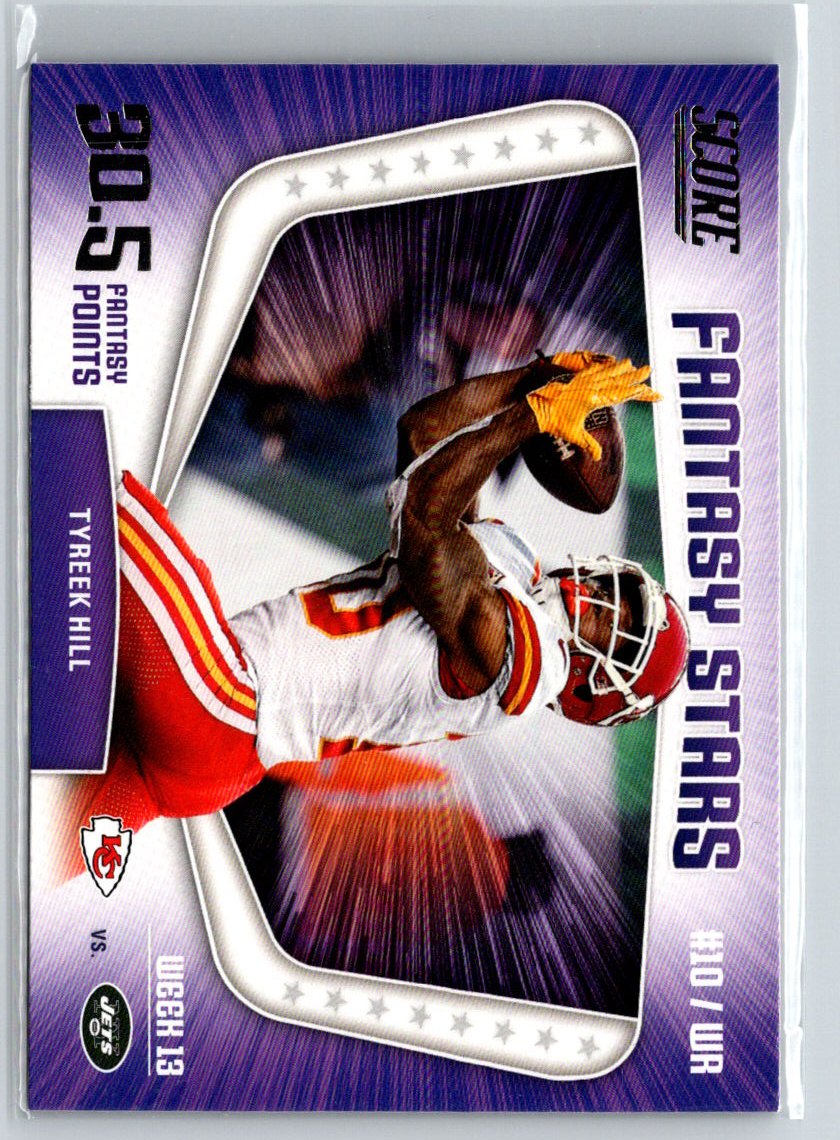 2018 Score #3 Tyreek Hill Fantasy Stars P03