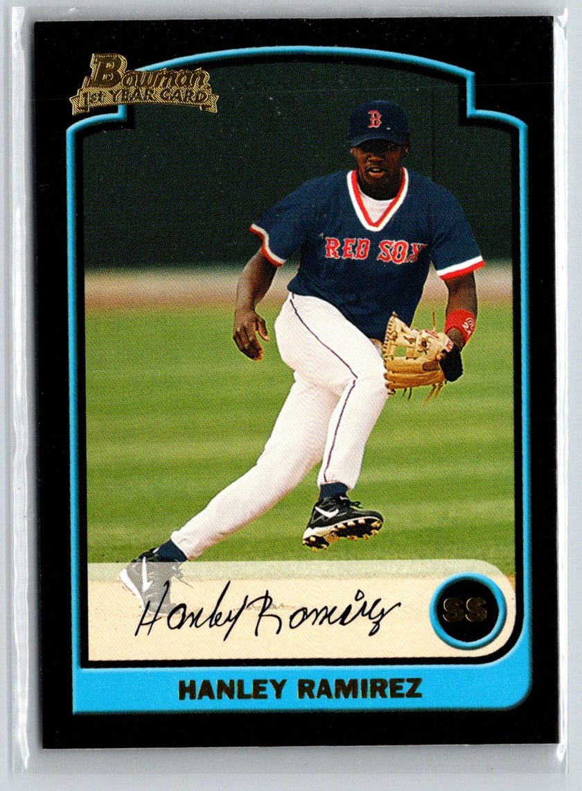 2003 Bowman #285 Hanley Ramirez Gold P04