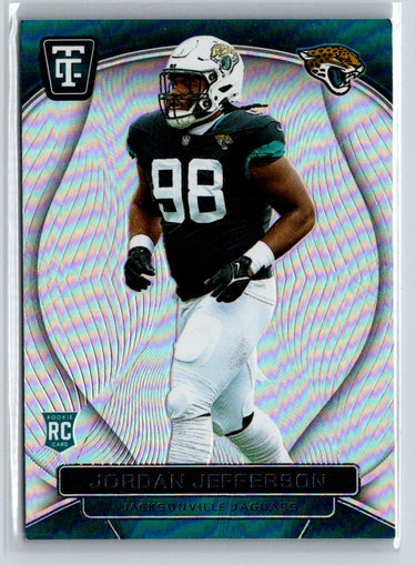 2024 Panini Totally Certified #148 Jordan Jefferson P04