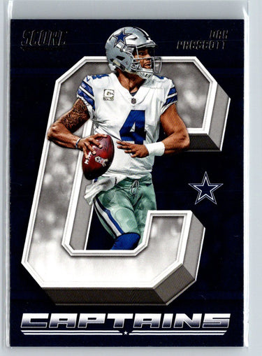 2018 Score #5 Dak Prescott Captains P05