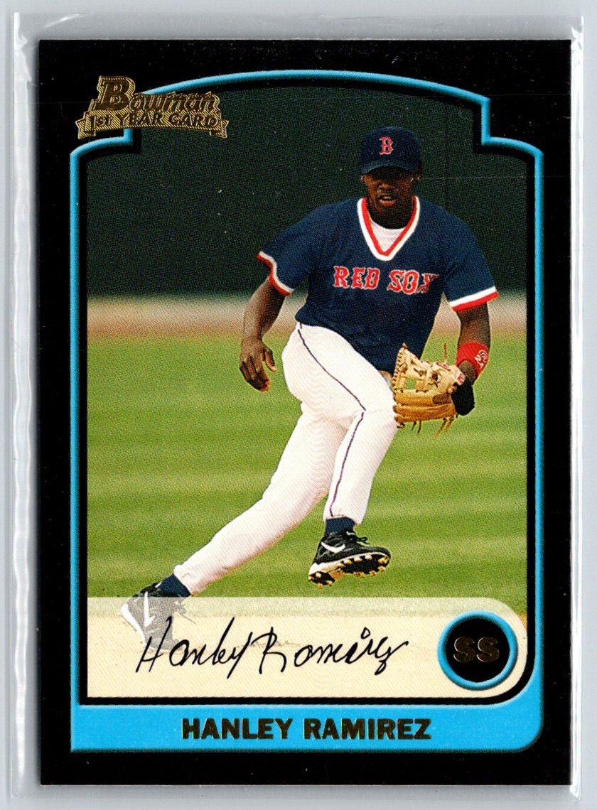 2003 Bowman #285 Hanley Ramirez Gold P05