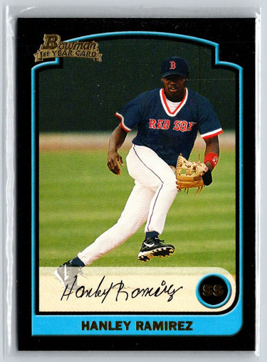 2003 Bowman #285 Hanley Ramirez Gold P05