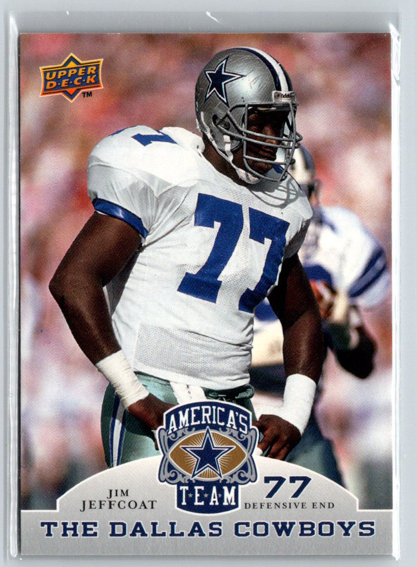 2009 Upper Deck America's Team #55 Jim Jeffcoat P05