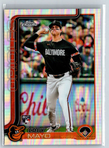 2025 Topps Chrome #120 Coby Mayo Refractors P05
