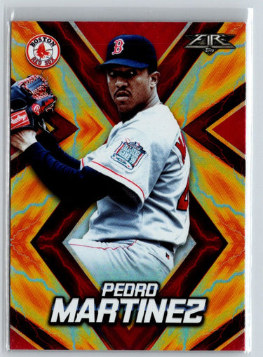 2017 Topps Fire #45 Pedro Martinez Flame P05