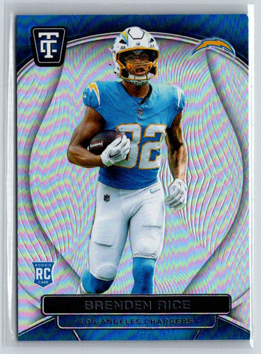 2024 Panini Totally Certified #107 Brenden Rice P06
