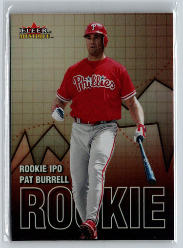 2000 Fleer Mystique #3RI Pat Burrell Rookie IPO P07