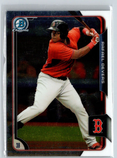 2015 Bowman #BCP34 Rafael Devers Chrome Prospects P07