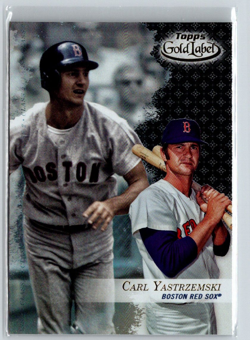 2017 Topps Gold Label #5 Carl Yastrzemski Class 2 P08
