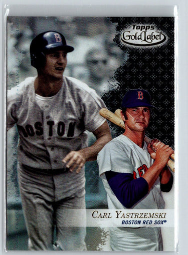 2017 Topps Gold Label #5 Carl Yastrzemski Class 2 P08