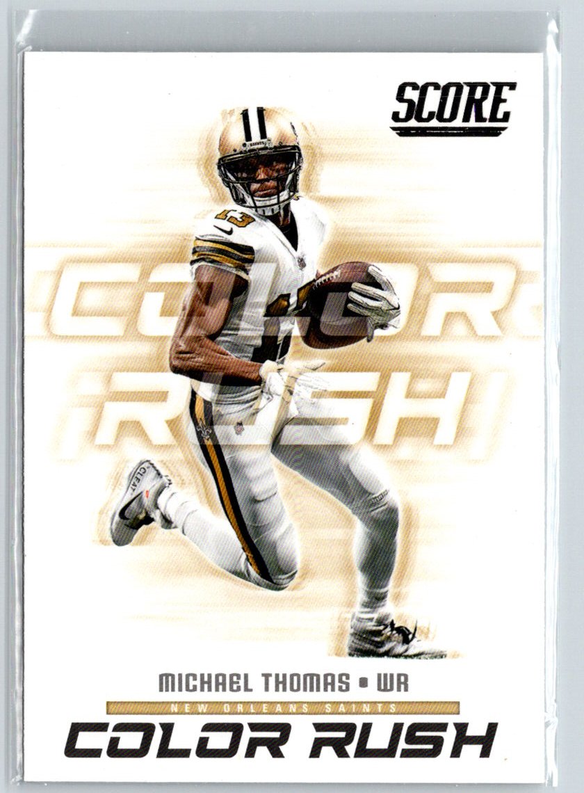 2018 Score #14 Michael Thomas Color Rush P08