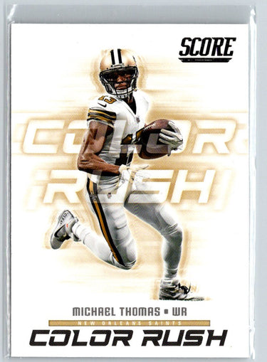 2018 Score #14 Michael Thomas Color Rush P08