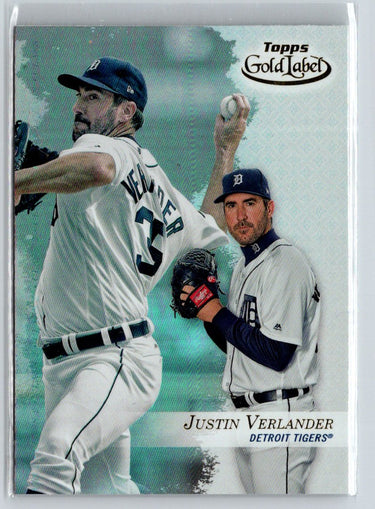 2017 Topps Gold Label #30 Justin Verlander Class 2 P09
