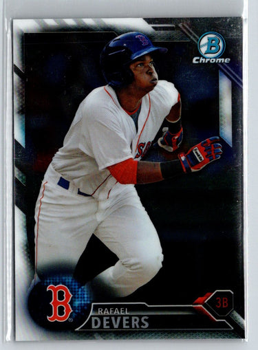 2016 Bowman #BCP109 Rafael Devers Chrome Prospects P09