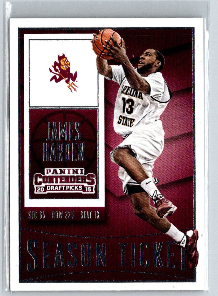 2015 Panini Contenders Draft Picks #43 James Harden P09