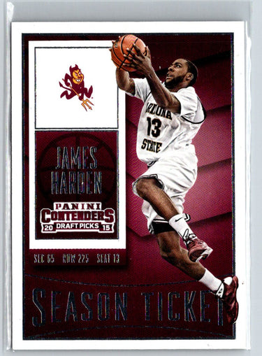 2015 Panini Contenders Draft Picks #43 James Harden P09