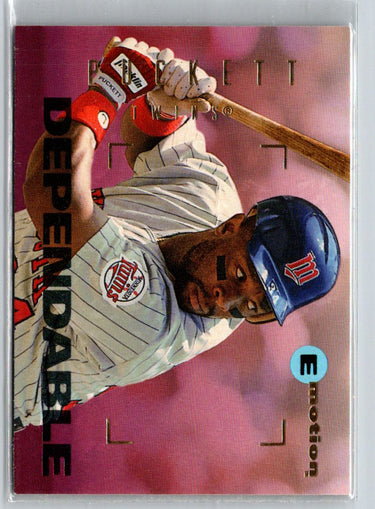 1995 SkyBox E-Motion #58 Kirby Puckett P10