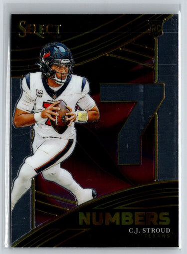 2023 Panini Select #NMB-CST C.J. Stroud Numbers P11