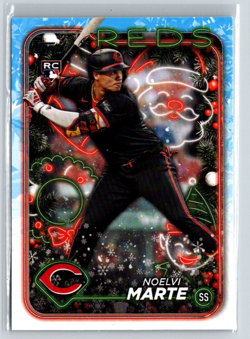 2024 Topps Holiday #H200 Noelvi Marte P12