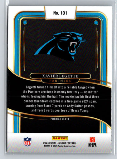 2024 Panini Select #101 Xavier Legette P12