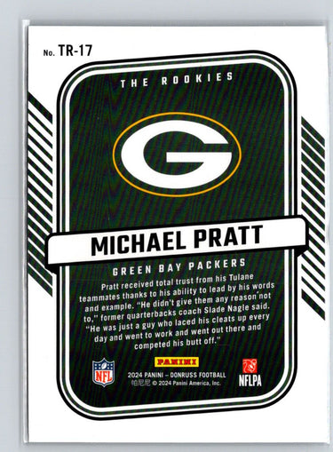 2024 Donruss #TR-17 Michael Pratt The Rookies P12