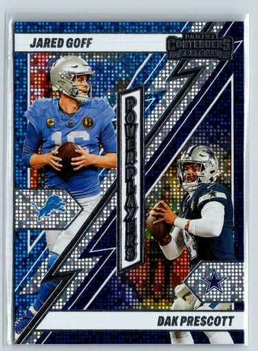 2024 Panini Contenders #3 Dak Prescott / Jared Goff Power Players P13