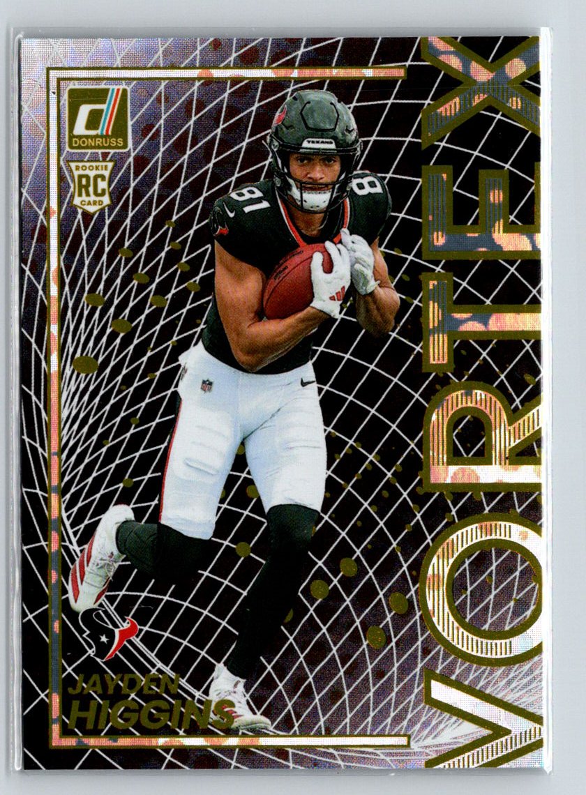 2025 Donruss #15 Jayden Higgins Vortex P14