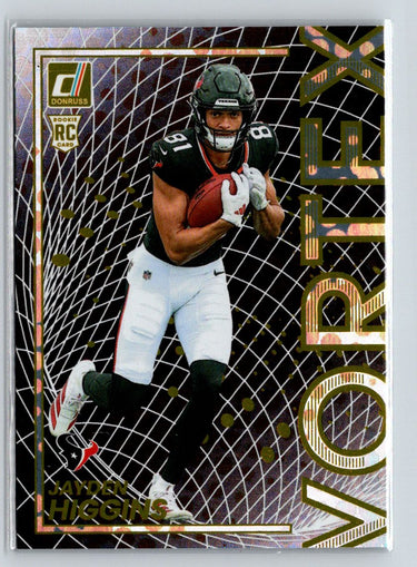 2025 Donruss #15 Jayden Higgins Vortex P14