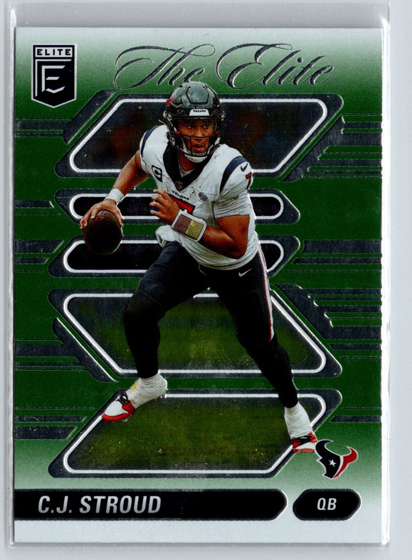 2024 Donruss Elite #13 C.J. Stroud The Elite Green P14