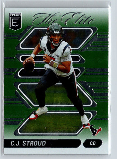 2024 Donruss Elite #13 C.J. Stroud The Elite Green P14