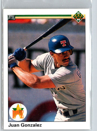 1990 Upper Deck #72 Juan Gonzalez P14