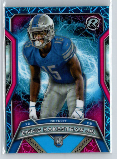 2024 Topps Resurgence - Sky Blue & Pink Shock #130 Ennis Rakestraw Jr. P15
