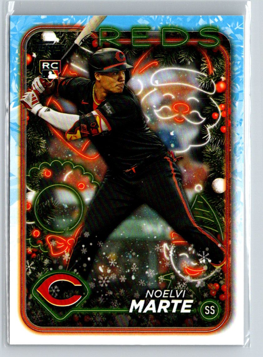 2024 Topps Holiday #H200 Noelvi Marte P15