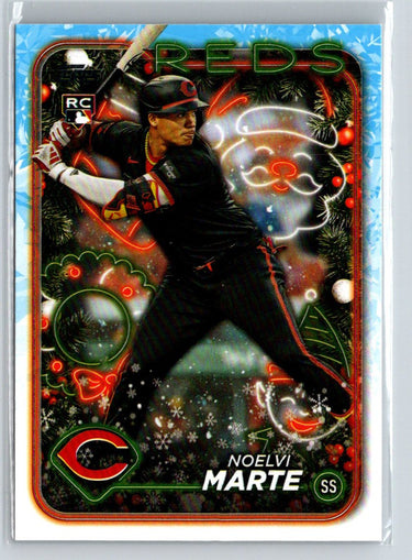 2024 Topps Holiday #H200 Noelvi Marte P15