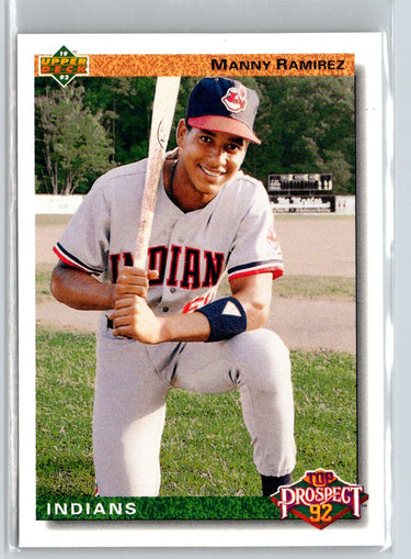 1992 Upper Deck #63 Manny Ramirez Factory Set Gold Hologram P15