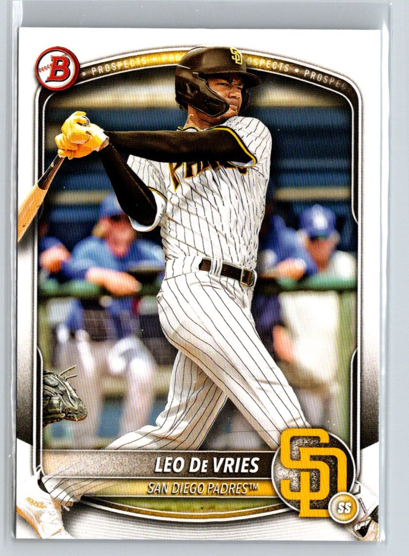 2025 Bowman #BP-59 Leo De Vries Prospects P16