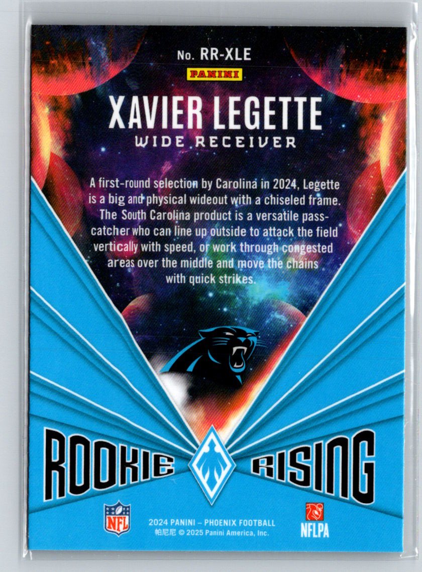 2024 Panini Phoenix #RR-XLE Xavier Legette Rookie Rising P17