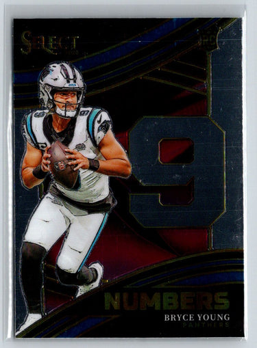 2023 Panini Select #NMB-BYO Bryce Young Numbers P17
