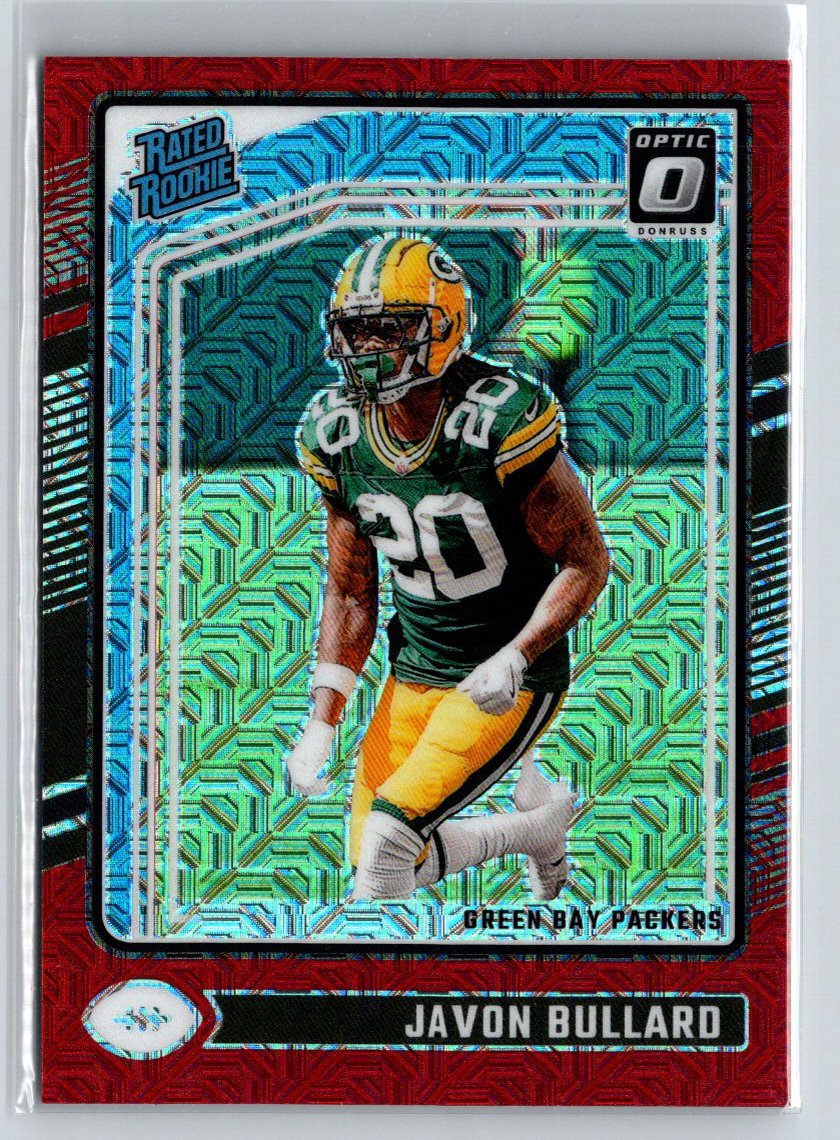 2024 Donruss Optic #246 Javon Bullard Red Mojo P17