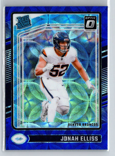 2024 Donruss Optic #257 Jonah Elliss Blue Scope P17