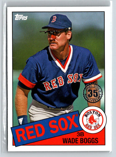 2020 Topps Wade Boggs 1985 Topps Baseball 35th Anniversary  P17