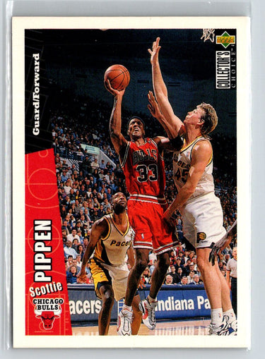 1996-97 Collector's Choice Chicago Bulls #CH7 Scottie Pippen P17