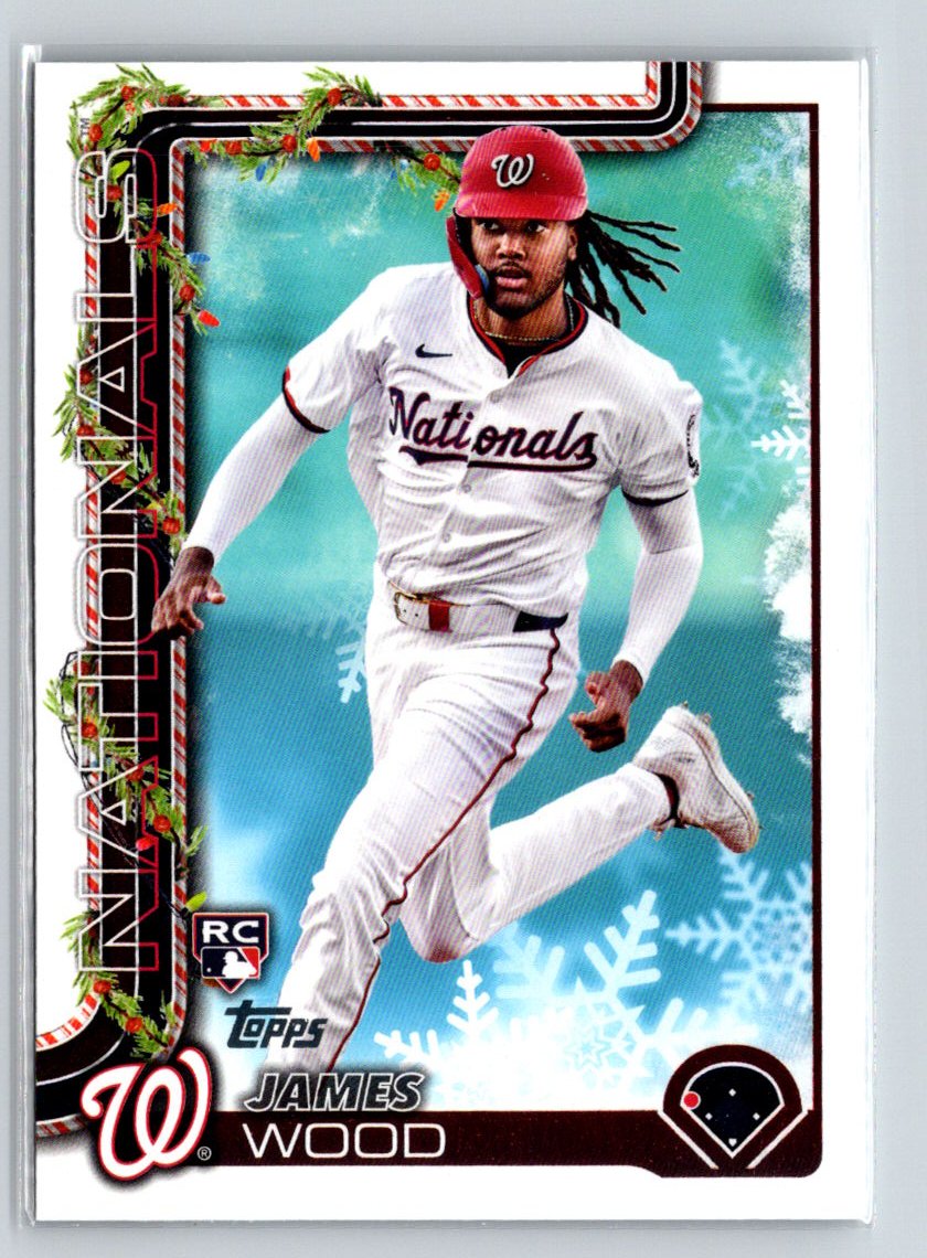 2025 Topps Holiday #H94c James Wood P20