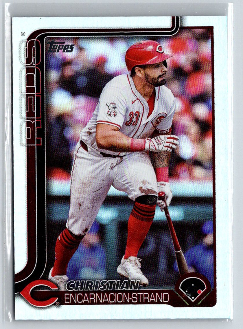 2025 Topps #4 Christian Encarnacion-Strand Rainbow Foil P20