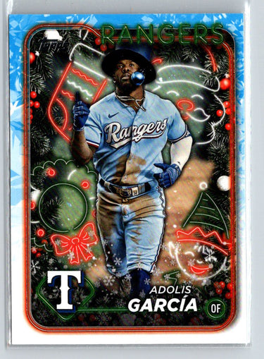 2024 Topps Holiday #H46 Adolis García P21