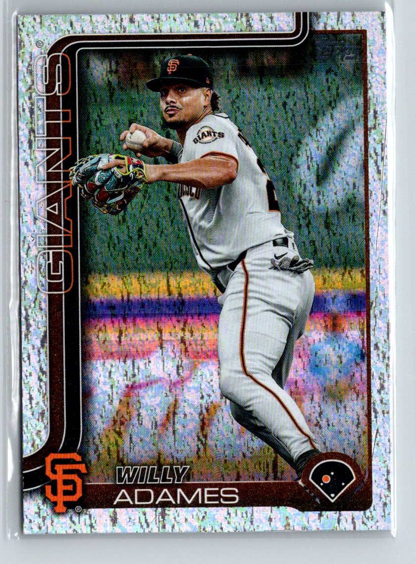 2025 Topps #521 Willy Adames Holo Foil P21