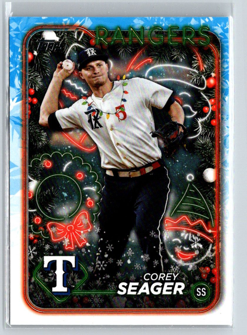 2024 Topps Holiday #H45b Corey Seager P22