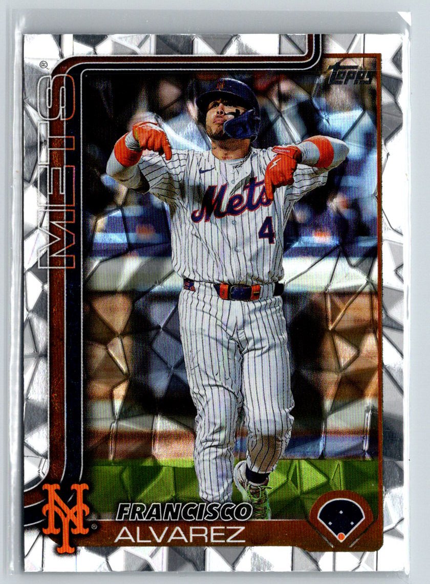 2025 Topps #171 Francisco Alvarez Diamante Foil P22